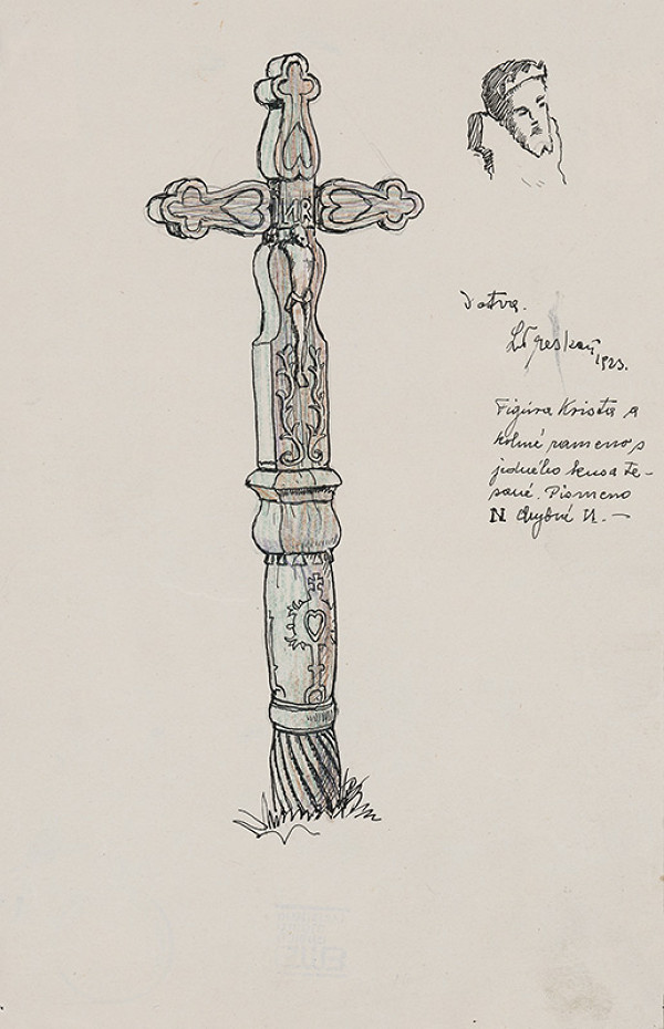 Ladislav Treskoň – Náhrobný kríž z Detvy 