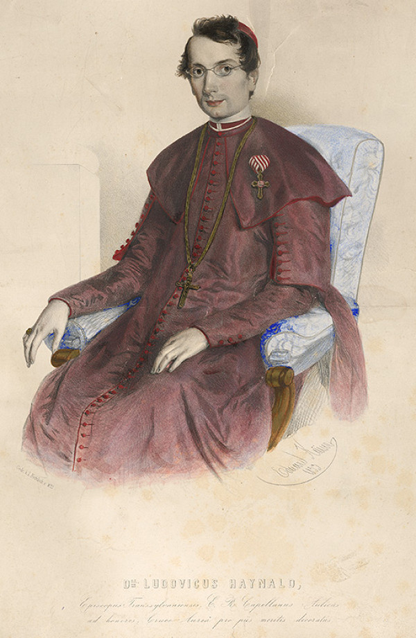 Eduard Kaiser – Portrét Ľudovíta Haynalda 