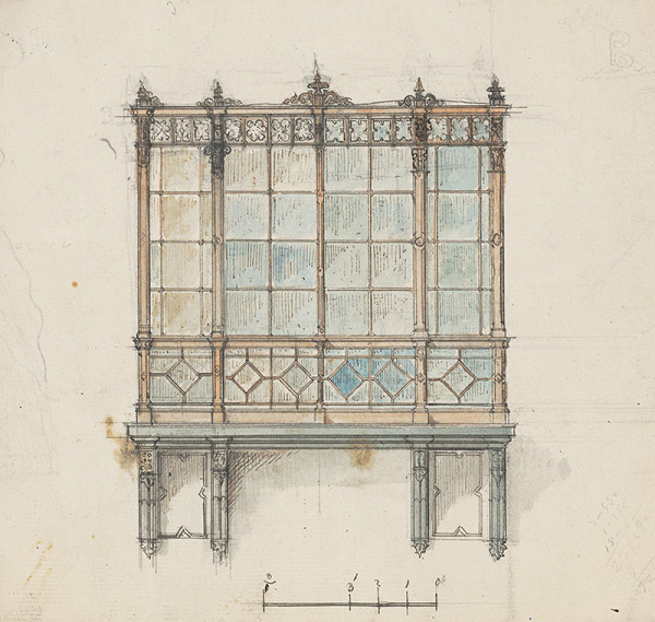 Karl Feigler – Návrh na kostolnú emporu 
