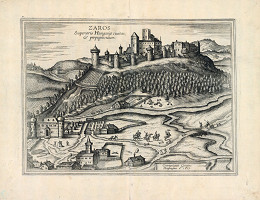 Stredoeurópsky autor, Joris Hoefnagel – Šarišský hrad 