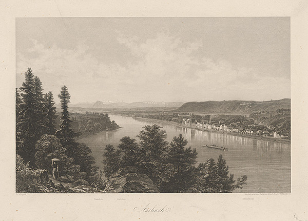 Johann Witthoeft, Rudolf Alt – Krajina pri Aschachu 