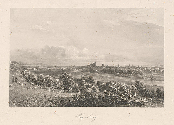 Jan Falkner, Rudolf Alt – Pohľad na Rezno