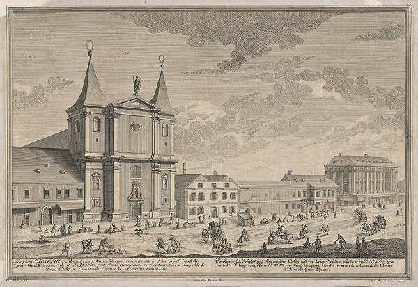 Georg Daniel Heumann, Salomon Kleiner – Kostol Sv. Jozefa a kláštor karmelitov vo Viedni 