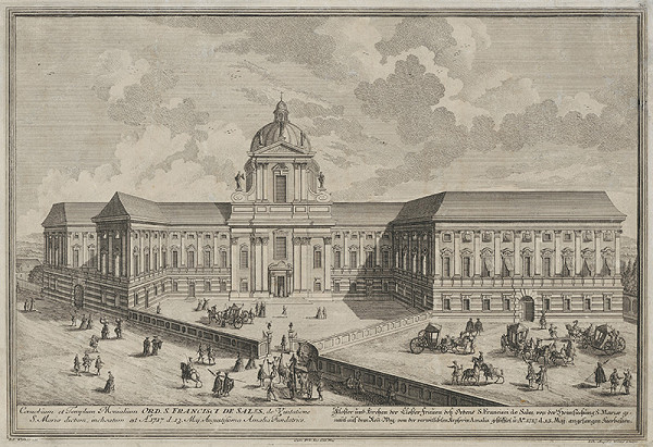 Salomon Kleiner – Kostol a kláštor Saleziánov vo Viedni 