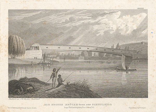 Johann Georg Martini – Most na Schnylkill 