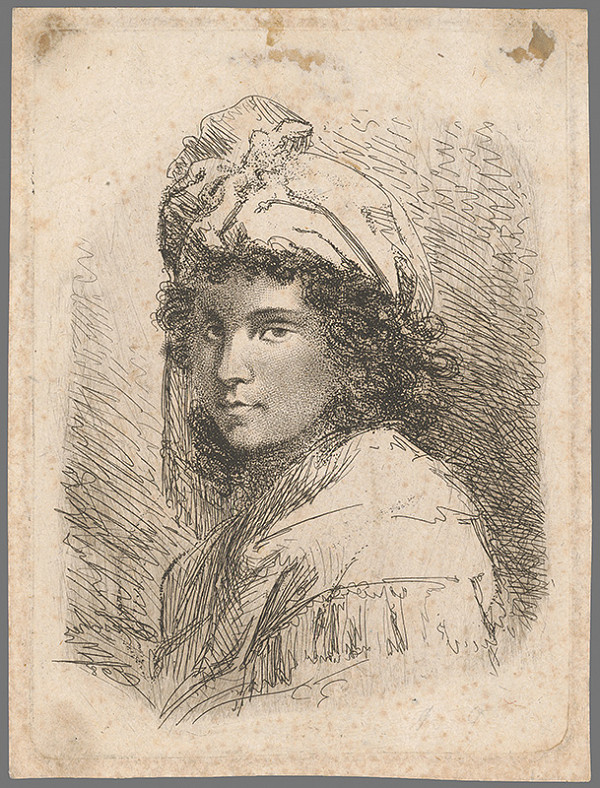 Stredoeurópsky maliar z 19. storočia – Portrét devy 