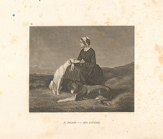 Alfred de Dreux – Bolesť 