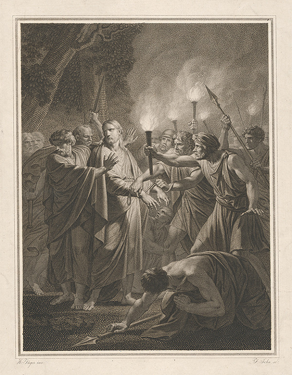 Stredoeurópsky maliar z 19. storočia – Judášova zrada 