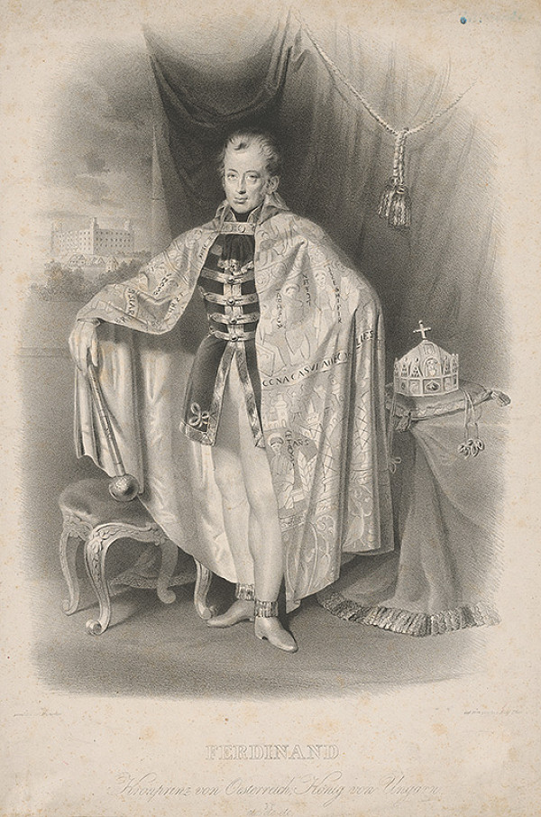 Adolf Theer, Carl Johann Nepomuk Hemerlein – Uhorský kráľ Ferdinand V. 