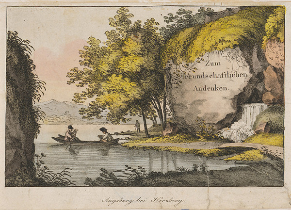 Nemecký maliar z 19. storočia – Krajina 