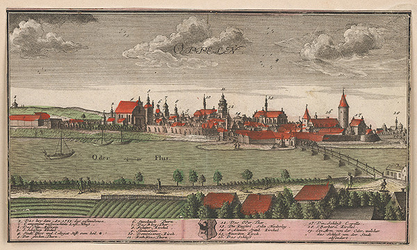 Nemecký maliar z 18. storočia – Obec Oppeln 