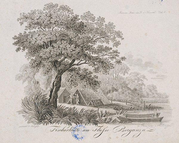 Stredoeurópsky maliar z 19. storočia – Rybárska chata 