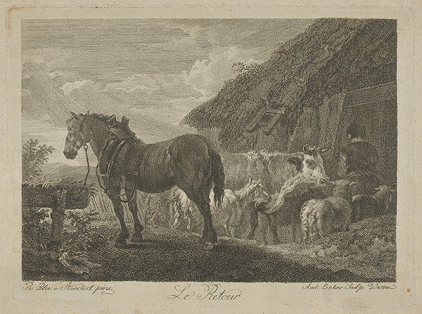 Stredoeurópsky maliar z 18. storočia – Pastierka 