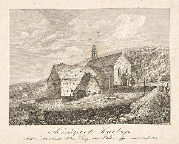 Johann Carl Schleich st., Johann Dauch – Kláštor Františkánov 