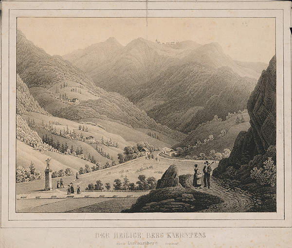 Nemecký maliar z 19. storočia – Svätý vrch 