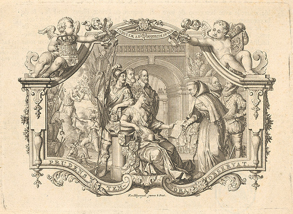 Francois van Bleyswyck – Žánrový výjav - list 