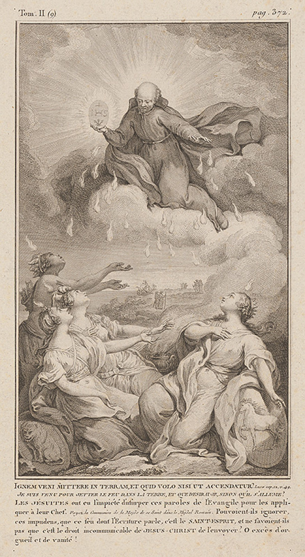 Taliansky maliar z 18. storočia – Jezuita v oblakoch 