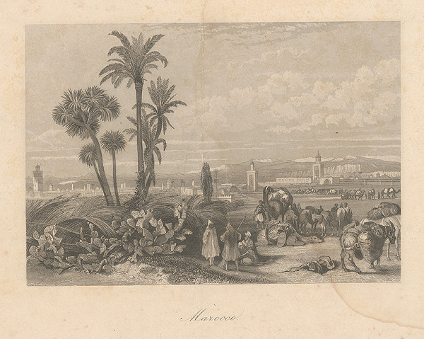 Stredoeurópsky maliar z 19. storočia – Maroko 