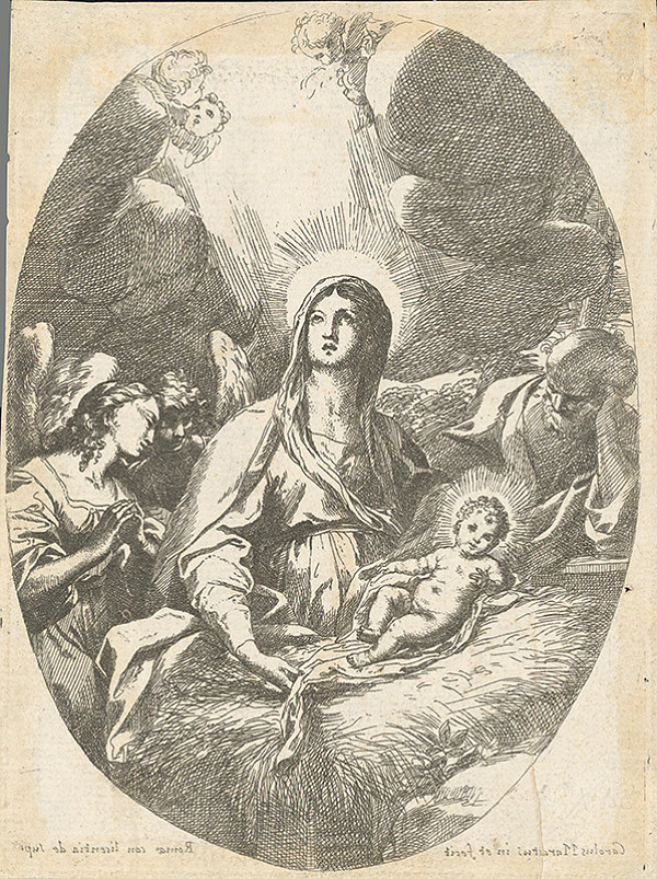 Carlo Maratti – Svätá rodina s anjelmi 