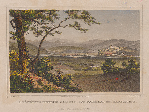 Ludwig Rohbock, Johann Gabriel Friedrich Poppel – Považie pri Trenčíne 