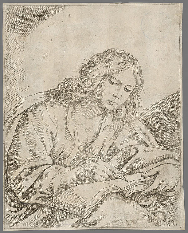 Taliansky maliar zo 17. storočia – Svätý Ján Evanjelista 