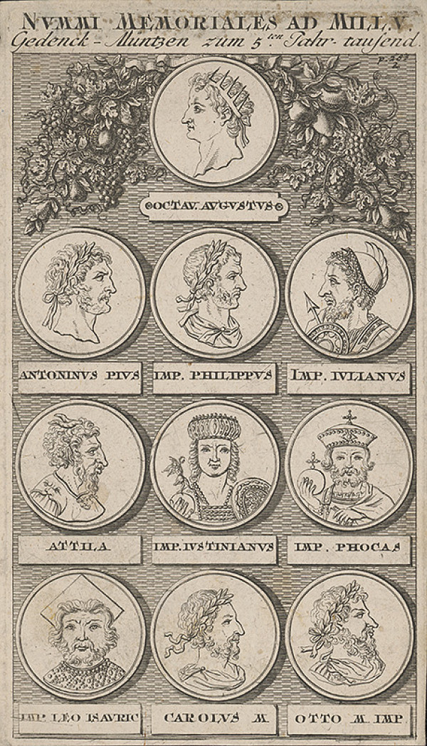 Stredoeurópsky maliar z 18. storočia – Medaila z V.storočia 