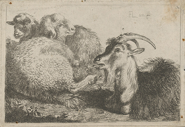 Francesco Londonio – Koza s baranmi 