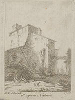 Johann Christian Brand – Zrúcanina hradu 