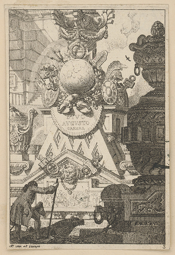 Carl Schütz – Pamätník Aug.Caesarovi 