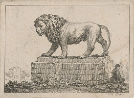 Johann Christian Brand – Socha leva 
