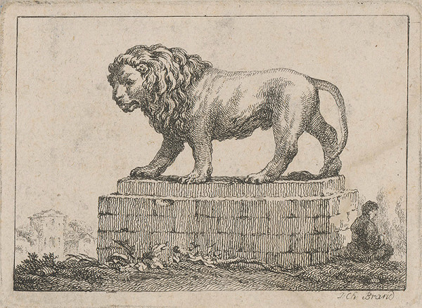 Johann Christian Brand – Socha leva 