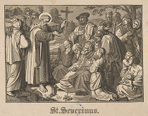 Blasius Höfel, Josef Führich – Svätý Severinus 