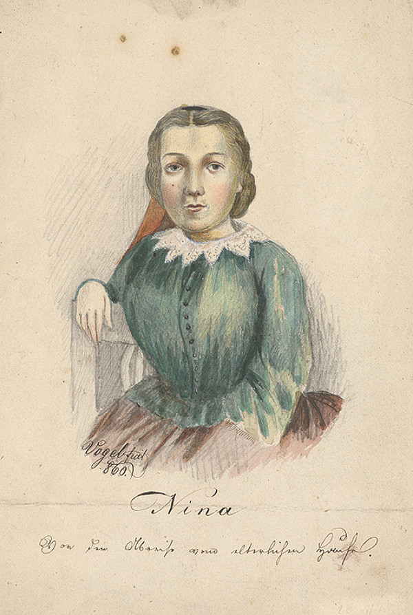 Vogel – Portrét Niny 