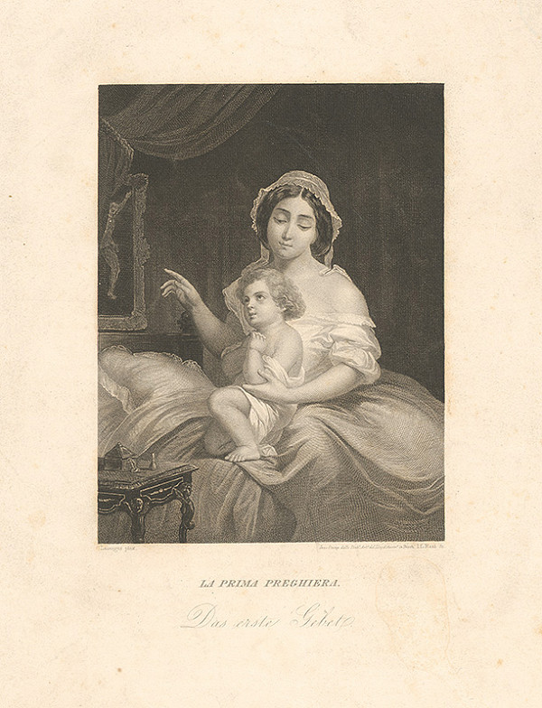 Johann Leonhard Raab, Jean Raymonde Lazerges – Prvá modlitba