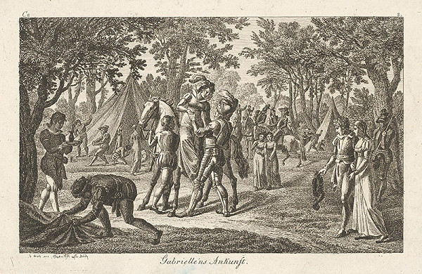 Friedrich Reinhold – Príchod Gabriely 