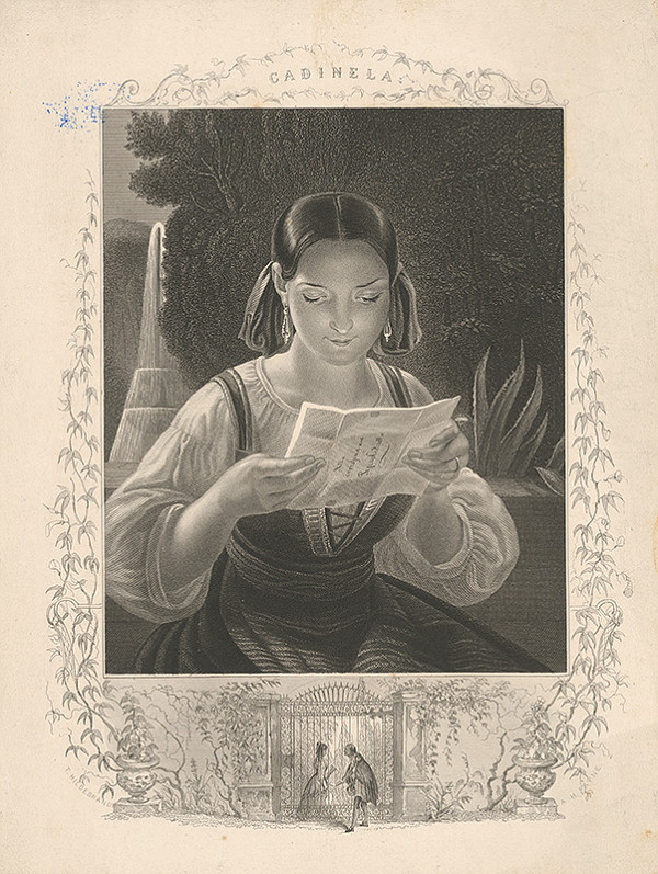 Albert Henry Payne, Thomas Hildebrand – Čítajúce dievča 