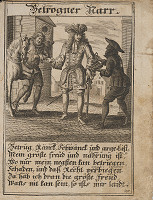 Stredoeurópsky grafik z 1. polovice 18. storočia – Blázon a podvodníci 