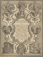 Gottfried Bernhard Götz – Mysteriosa typica descriptio et Eruditio brevis et Compendiosa, nos ducens per viam Salutis eternae Christiano homini per modum meditationis - frontispice 