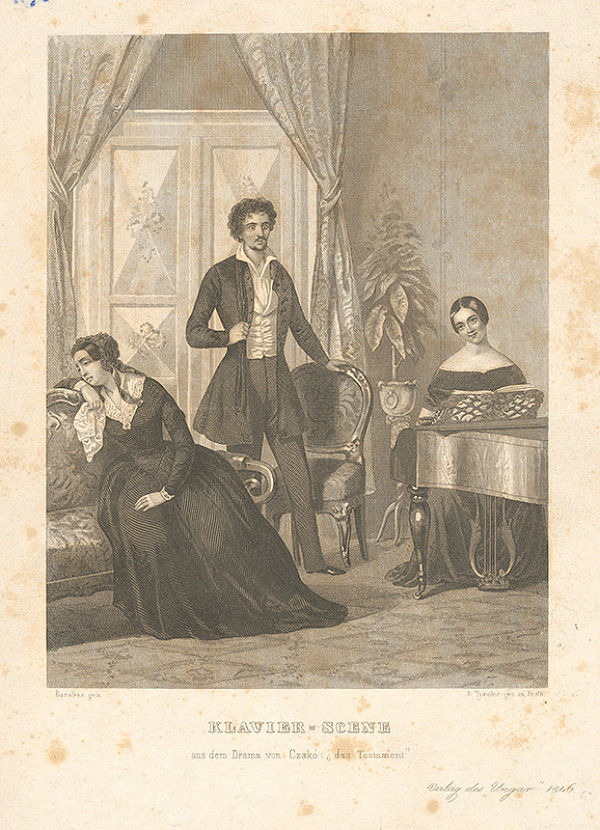 Miklós Barabás – Klavírna scéna 