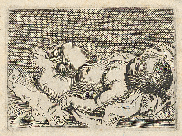 Stredoeurópsky grafik zo 17. storočia – Dieťa 