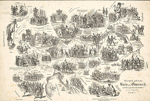 Karl Lanzedelly – Mapa Rakúska 