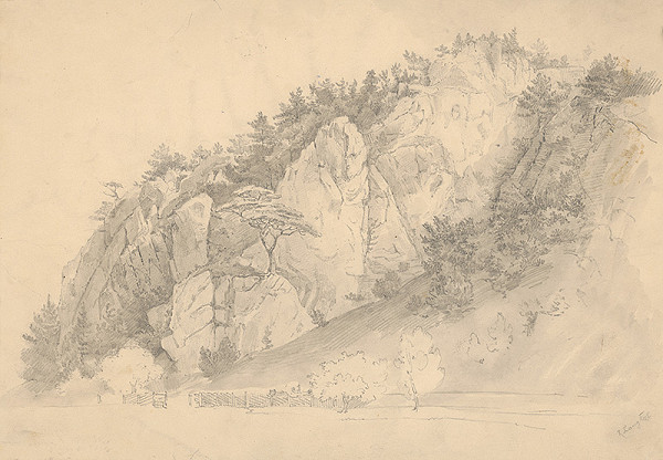 Rudolf Lang – Krajinka z okolia Bratislavy 