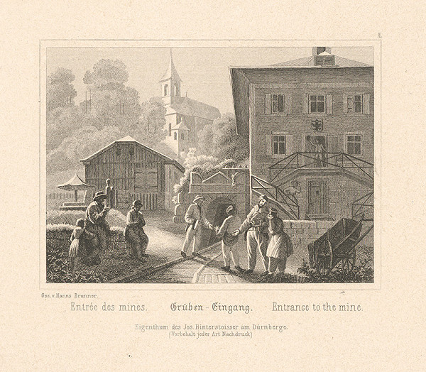 Hans Brunner – Vchod do soľnej bane 