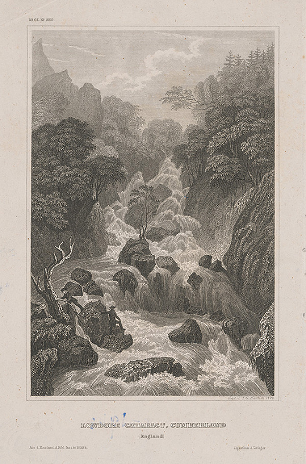 Johann Georg Martini – Vodopád Lowdore 