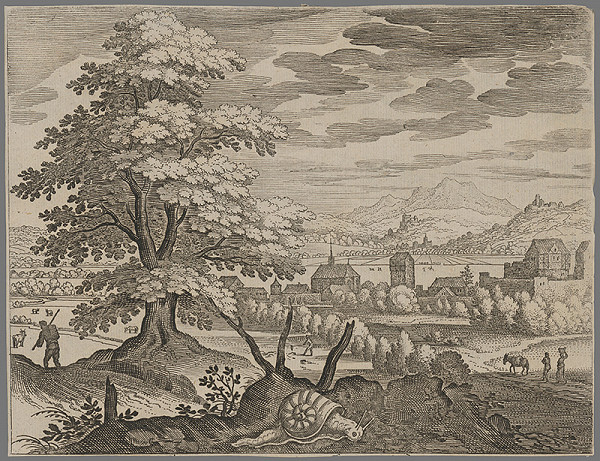 Stredoeurópsky grafik zo 17. storočia – Krajina 