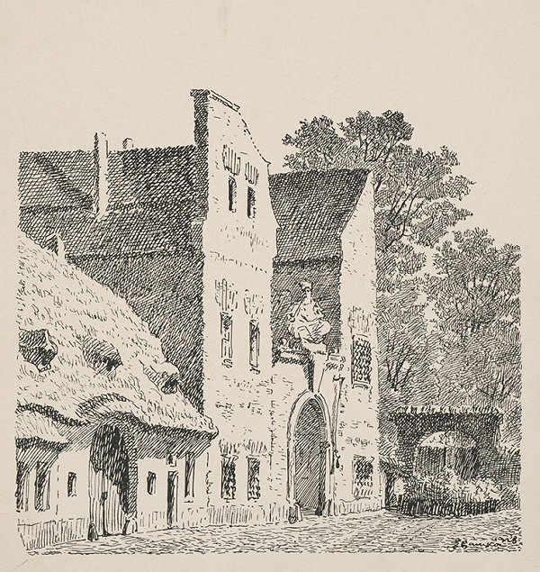 Stredoeurópsky grafik zo začiatku 20. storočia – Zrúcaniny 