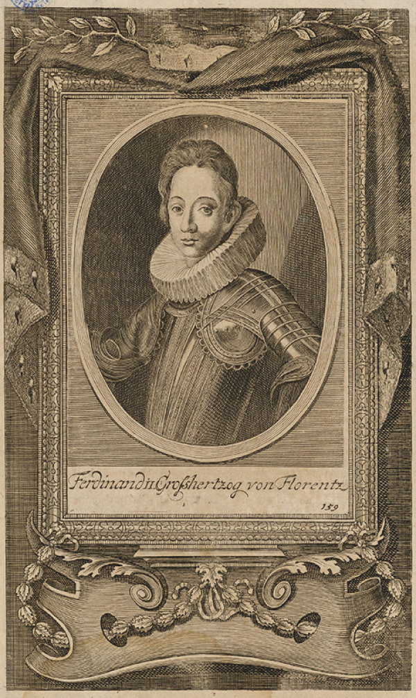 Justus Suttermans – Portrét Ferdinanda II. de´ Medici, veľkovojvodu Toskánska 
