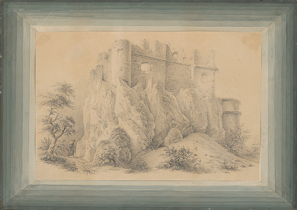 Thaddäus Millian – Zrúcanina hradu Pajštún pri Bratislave 