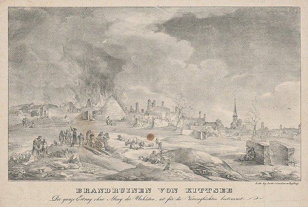 Ludwig Landerer – Požiar v Kopčanoch 