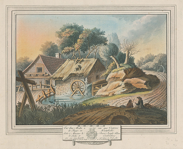 Franz Eugen von Seida und Landensberg – Mlyn v Contreés 